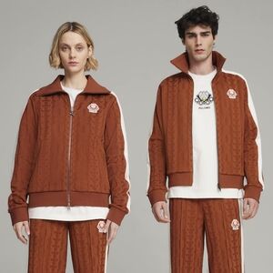 Palomo Puma T7 Burnt Orange (Brownish) 2 Piece Active Wear Set For Men Or Women